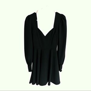 Emerald Green Skater Dress